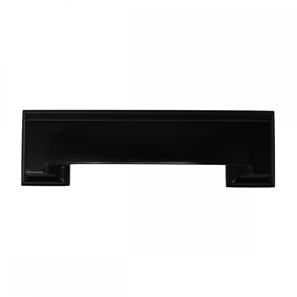 Puxador Colonial 219 96mm Preto Fosco Italyline