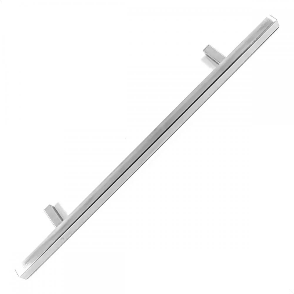 Puxador Haste Quadrado 10mm Inox Escovado - Renna