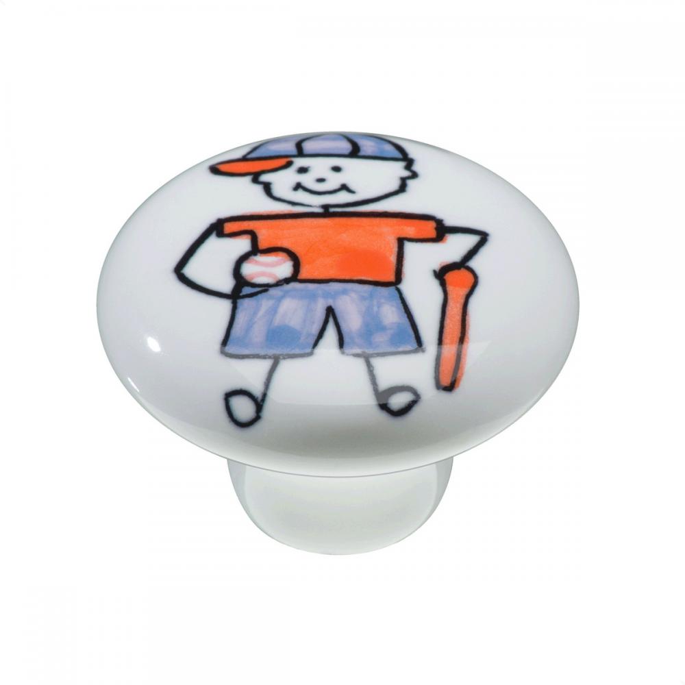 Puxador IL7055 Menino Baseball