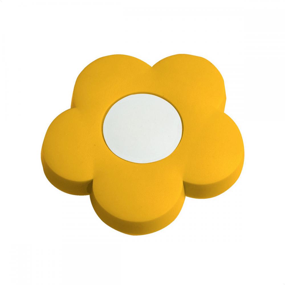 Puxador para Móveis Flor Amarela PVC 47mm IL5531 - ItalyLine
