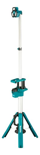 Refletor Led Dml814 Bateria Portátil De Alta Potência Makita Azul Petróleo Branco Frio