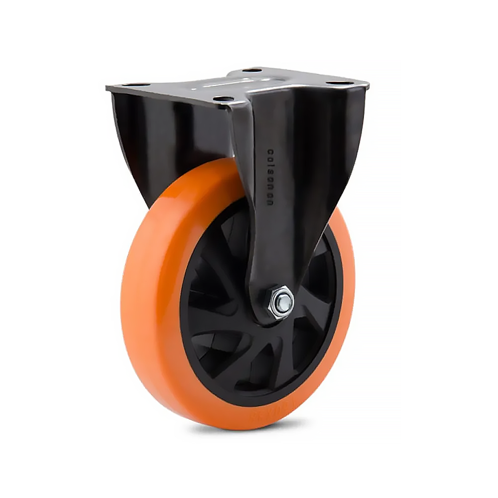 #66 Rodizio Fixo Placa 614 FLPB.614.PU.E (4810) 200Kg Colson