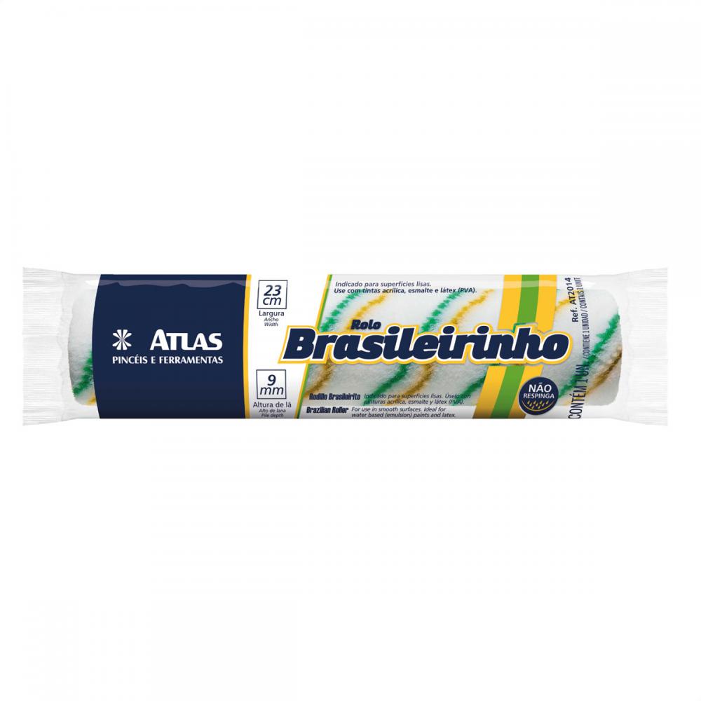 Rolo De Lã Brasileirinho Para Pintura 23cm At2014 - Atlas
