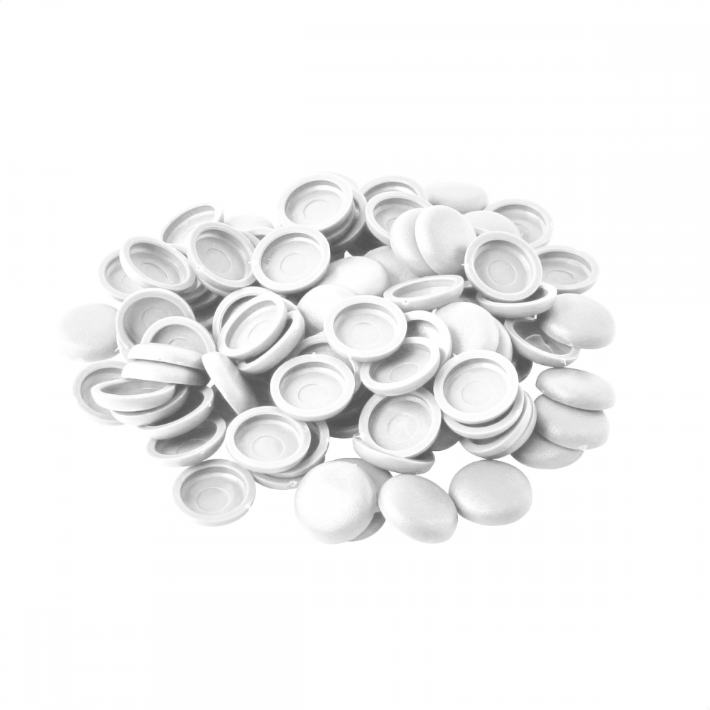 ふたみ Tampinha para Cabeca Parafuso Cpl 13mm Branca - 100 Unidades :