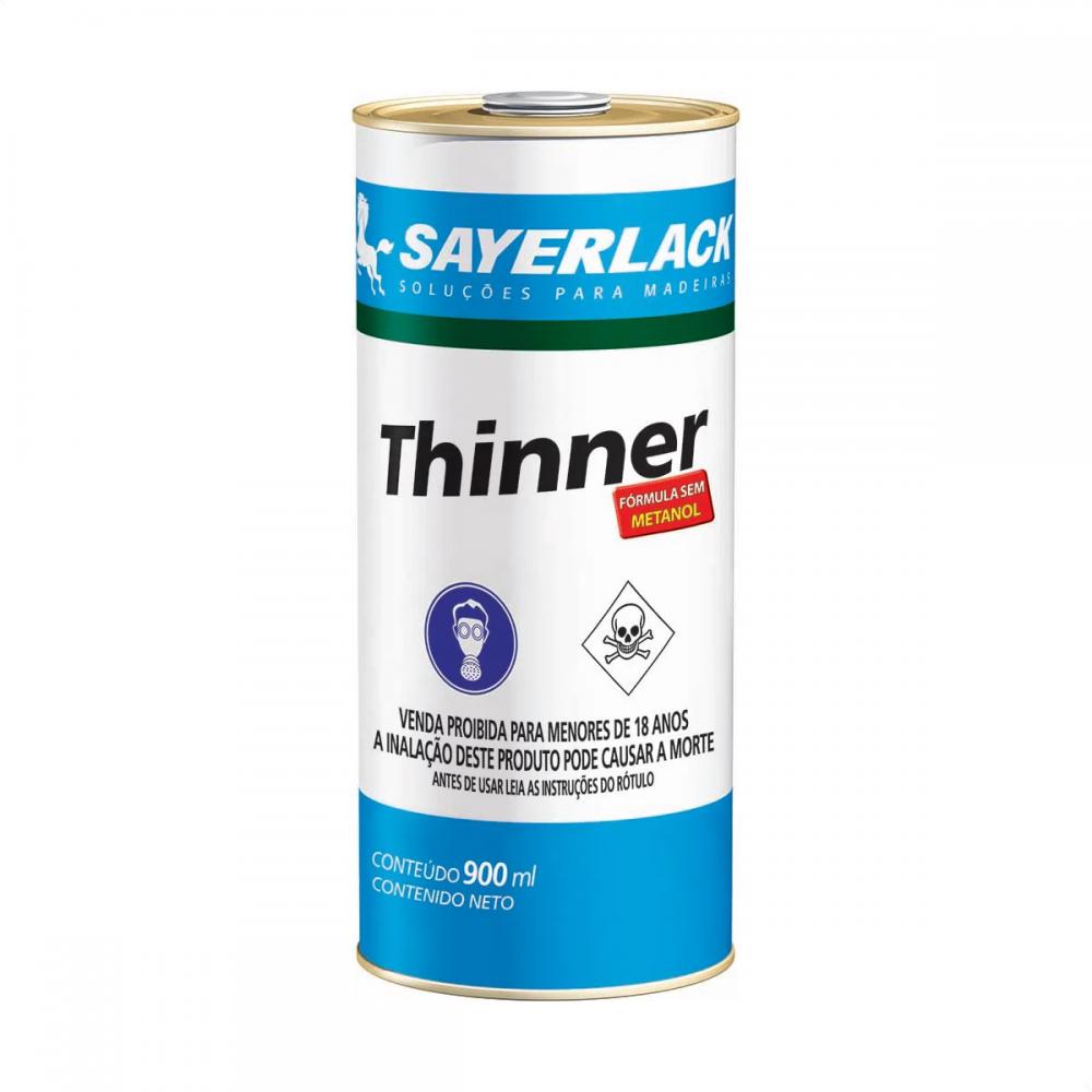 Solvente Thinner 900ml Sayerlack