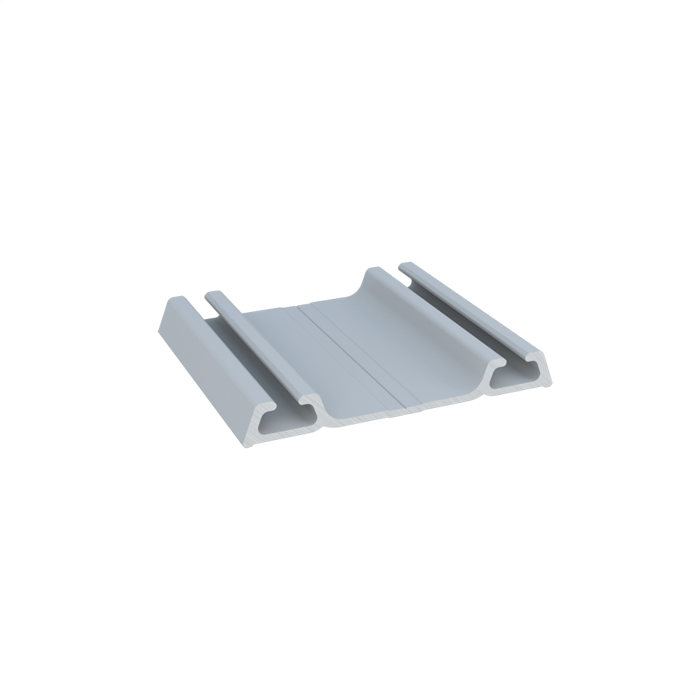 Trilho Inferior RM-034 3 Metros Aluminio Natural - Rometal