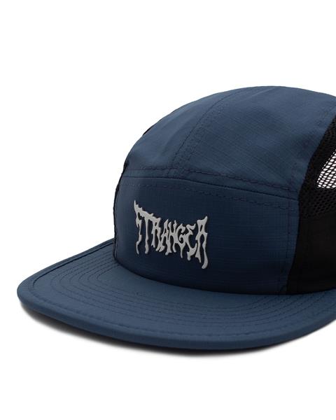 Boné Stranger Five Panel Running Bomb Gothic Lettering (Azul Boné Stranger Five Panel Running Bomb Gothic Lettering (Azul