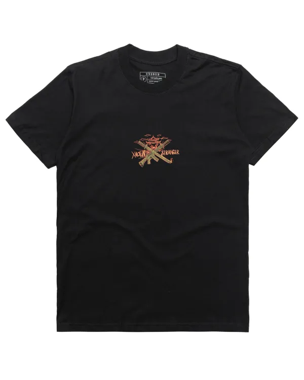 Camiseta Stranger X Xaolin Kowloon (Preta) : CAMISETAS : Stranger