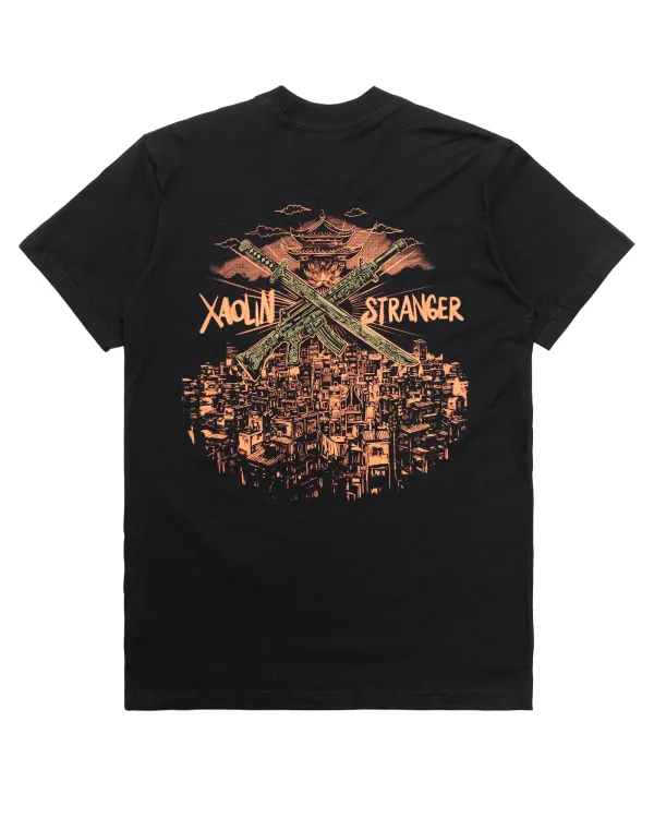 ルンルンです！ Camiseta Stranger X Xaolin Kowloon (Preta) : CAMISETAS : Stranger