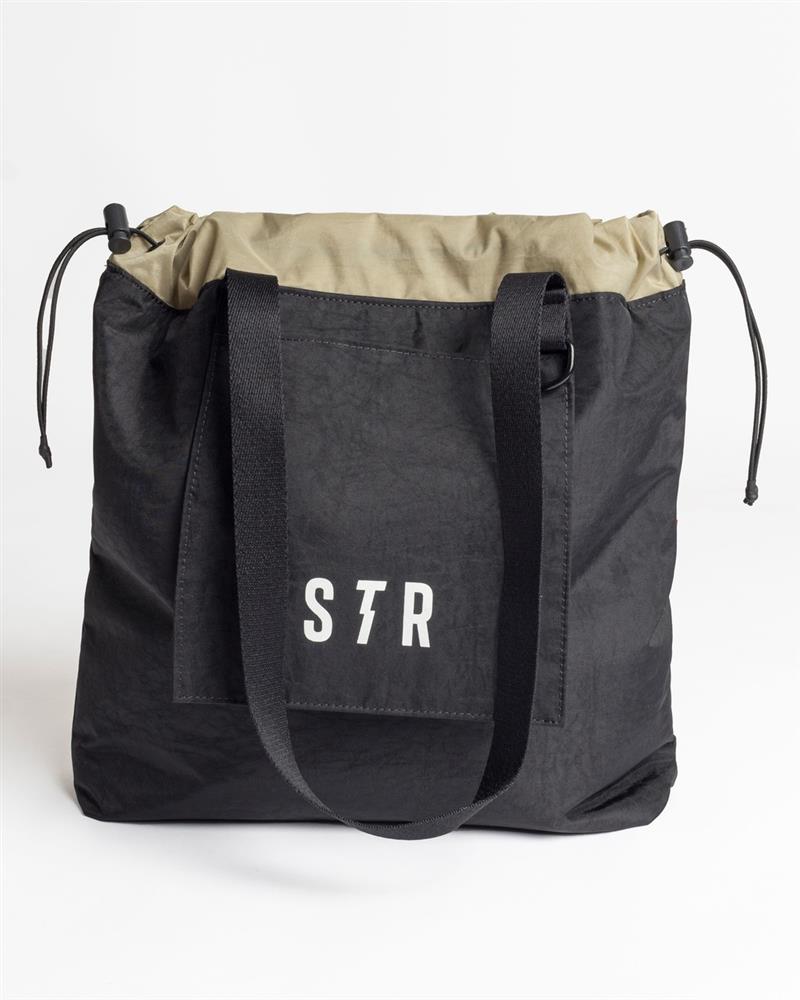 Perfect Stranger Monogram Shoulder Bag Black