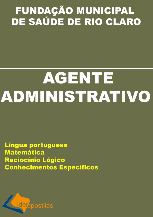 Apostila Concurso CRESS RJ 2022 Agente Administrativo