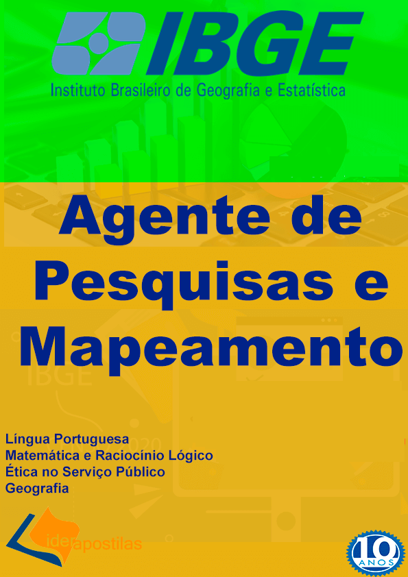 Concurso Agente Censitário E Mapeamento Do IBGE 2021 Material Para O ...