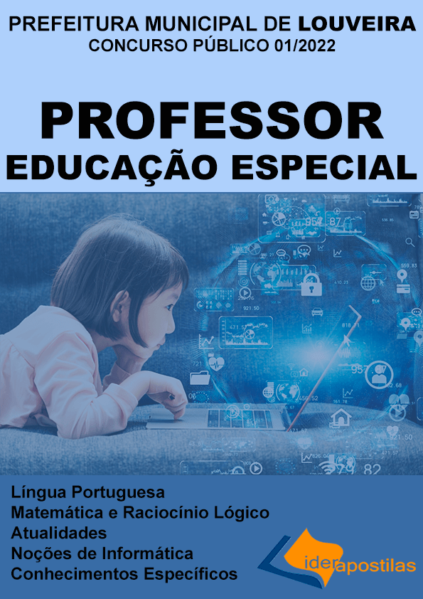 Apostila Concurso Professor Educação Especial da Prefeitura de Louveira