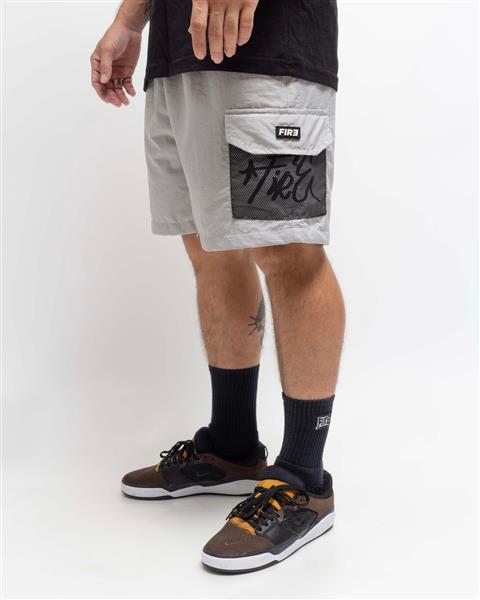 Shorts Cargo Fire Taslan Express Your Art (Cinza) : OUTLET