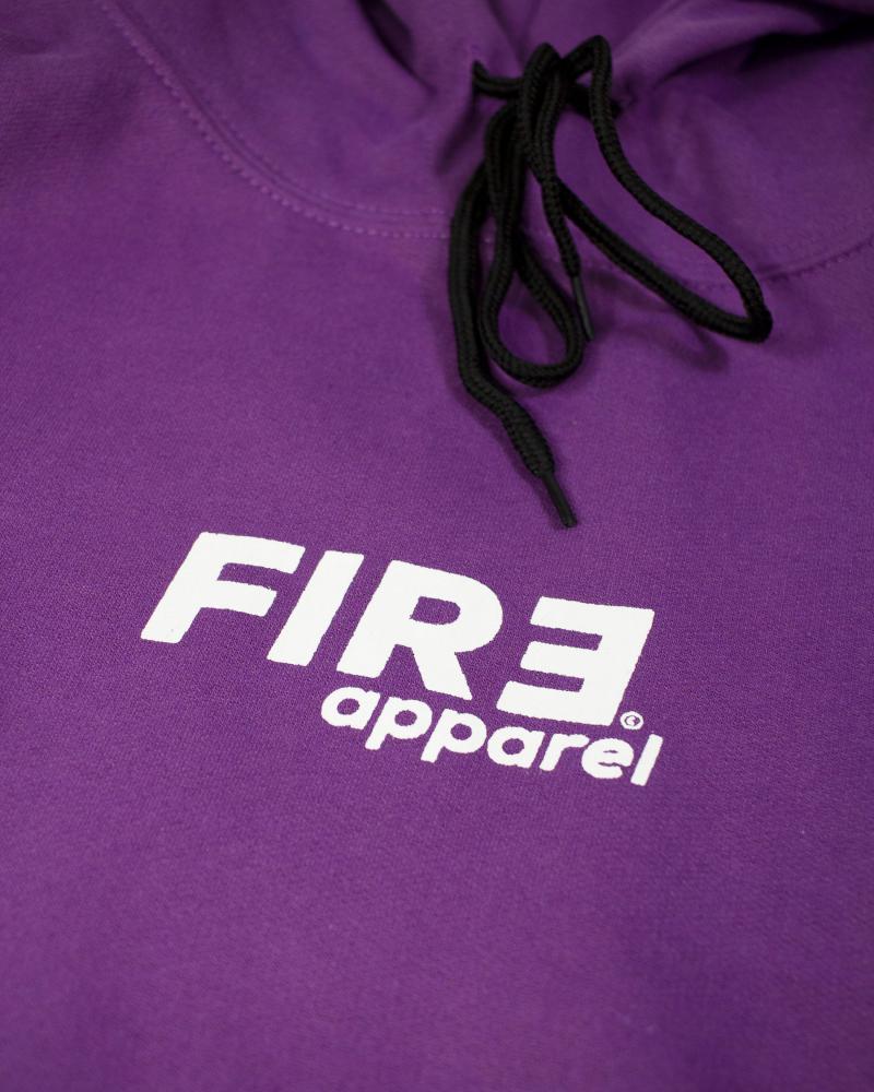 purple fire moletom com capuz