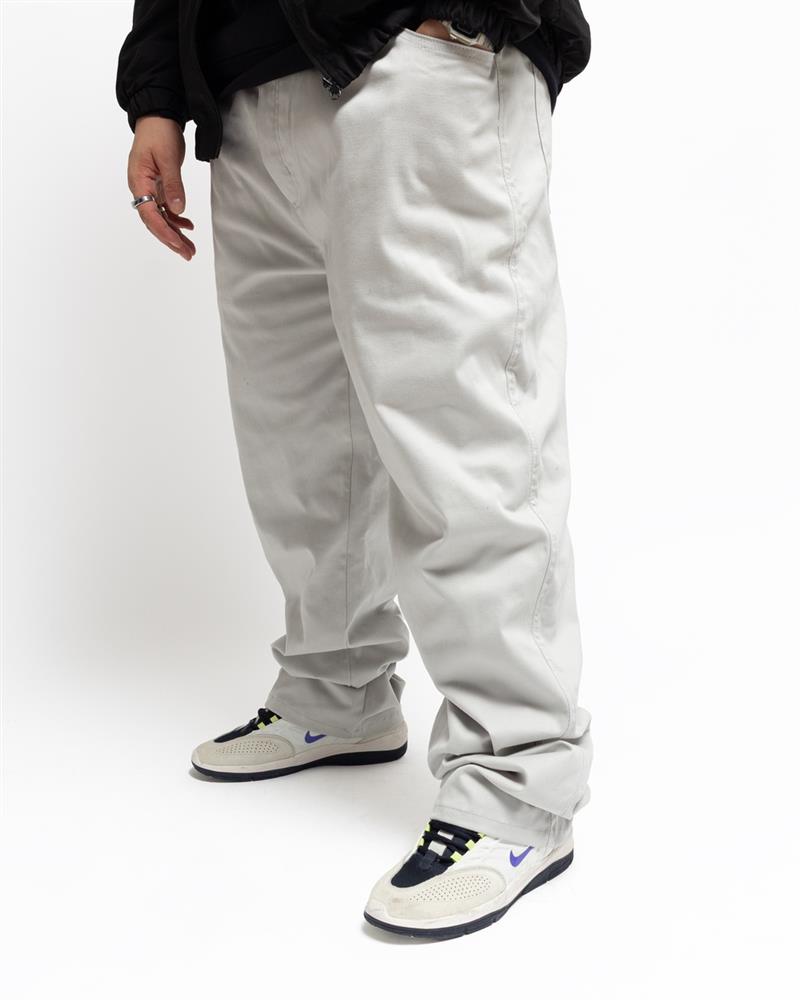 Calça Big Throw Sarja Cyber Essence (Cinza) : CALÇAS : fireapparelbr