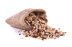 Arroz integral agulha misto - 25Kg - Saca