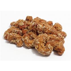Castanha de Caju W1 Caramelizada C/Gergelim - 11,340 Kg - Caixa