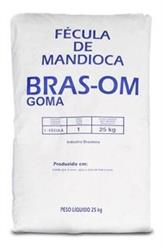 Fécula de Mandioca - Bras-om - 25Kg - Saca