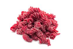 Macarrão Espiral Beterraba Integral - 1 Kg - Pacote
