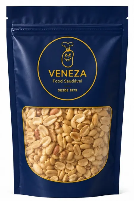 Amendoim Torrado com Sal ( Veneza Food Saudável ) 10x300 gramas - Caixa