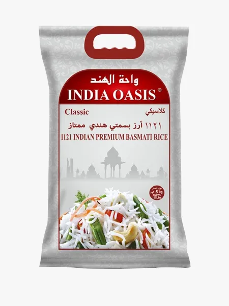 Arroz Indiano Basmati Tradicional - 1 kg - Pacote