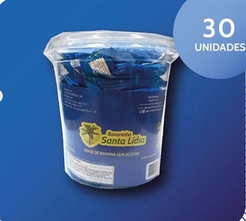 Bananinha sem açúcar - Pot 1kg