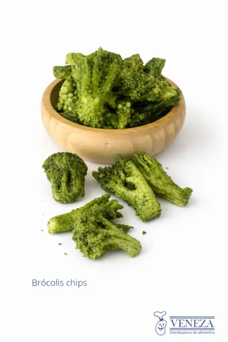 Brócolis Chips Crocante - - 1KG - pacote