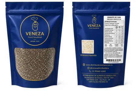 Chia ( Veneza Food Saudável ) 10x300 gramas - Caixa