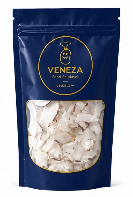 Coco chips (Veneza Food Saudável) 10x100gr - Caixa