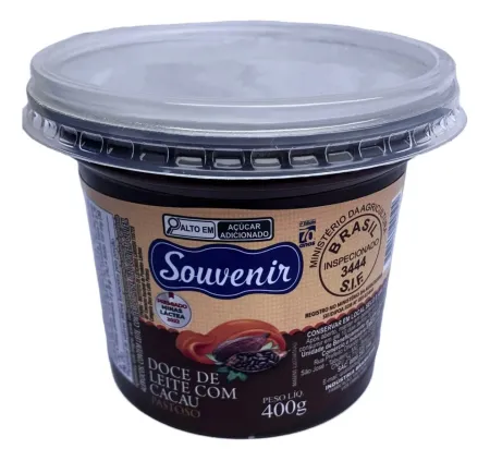 DOCE DE LEITE C/CACAU SOUVENIR 12x400GR - CAIXA