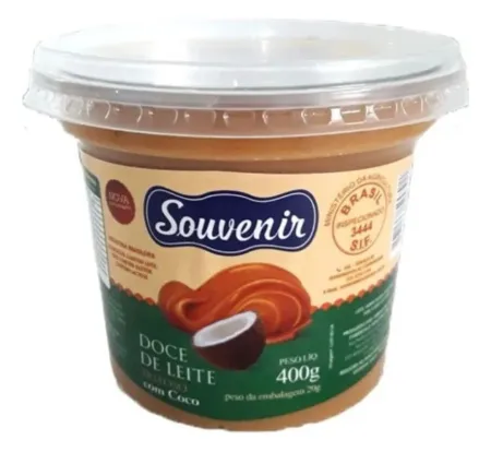 DOCE DE LEITE C/COCO SOUVENIR 12x400GR - CAIXA