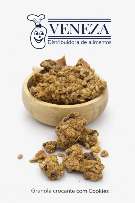 GRANOLA COOKIE CROCANTE 3kg - Pacote