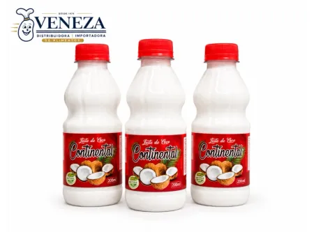 Leite de Coco Continental 24x200 ml - Caixa