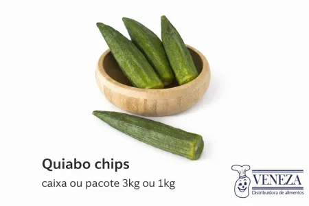 QUIABO CHIPS - 4KG - CAIXA