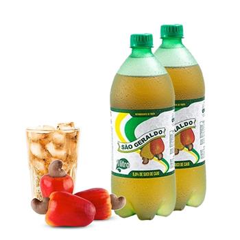 Refrigerante Cajuina São Geraldo - 6x1 litro
