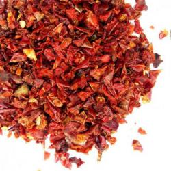 Temp. Pimentão Vermelho Flocos - 10 Kg - Saca