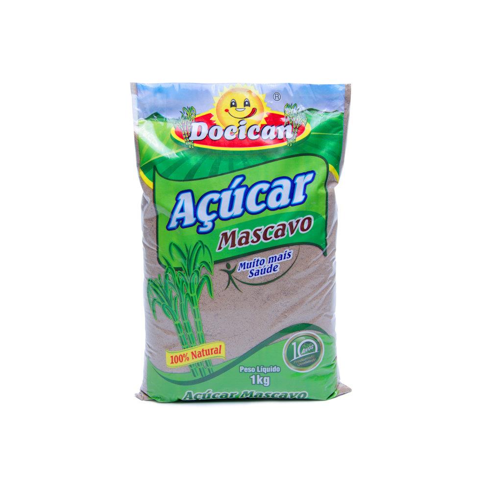 Açucar Mascavo Docican - Fardo 10X1 - 10 Kg