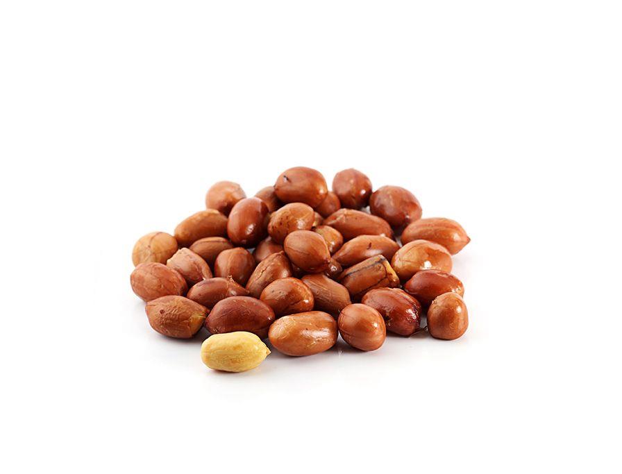 Amendoim Runner frito c/pele c/alho - 5 kg Pacote