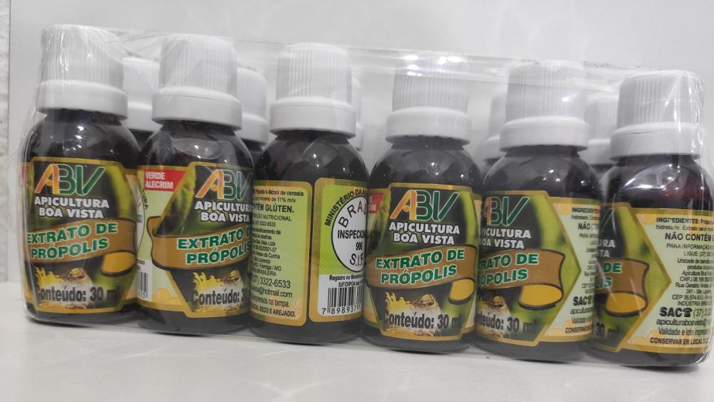 Extrato de Propolis (30ml) - 12x30ml - Caixa