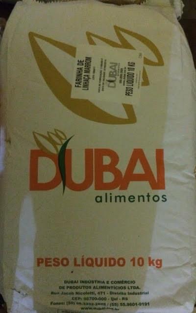 Farinha de Linhaça Marrom - 10Kg - Saca
