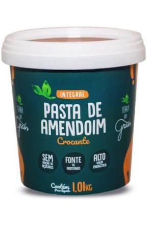 Pasta de Amendoim Crocante - 1Kg - Caixa 8 Unidades