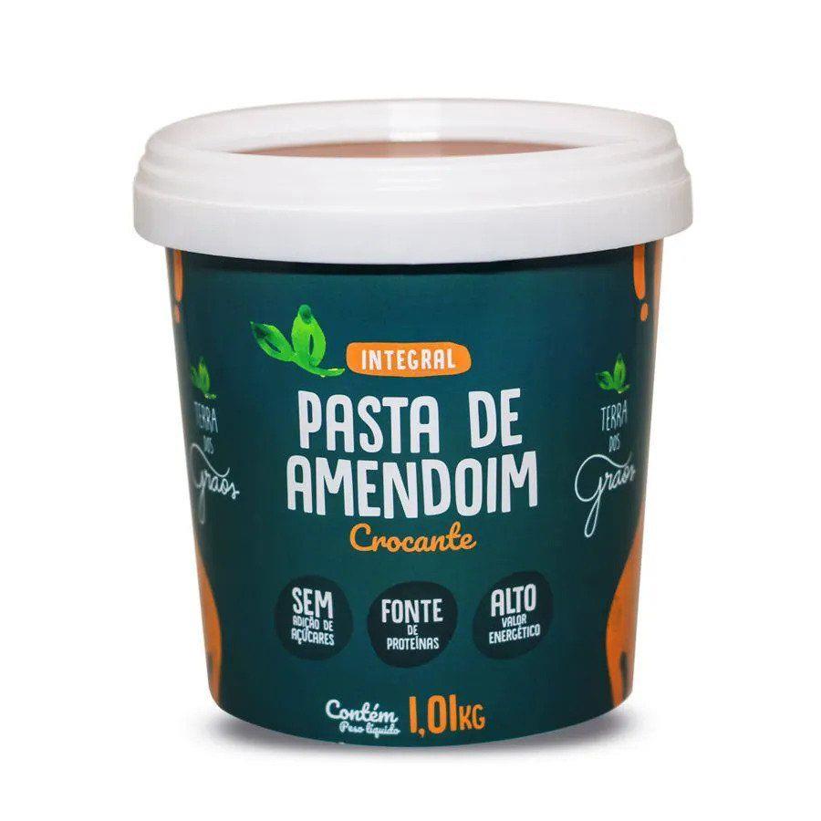 Pasta de Amendoim Crocante - 500 Gr - Caixa 8 Unidades