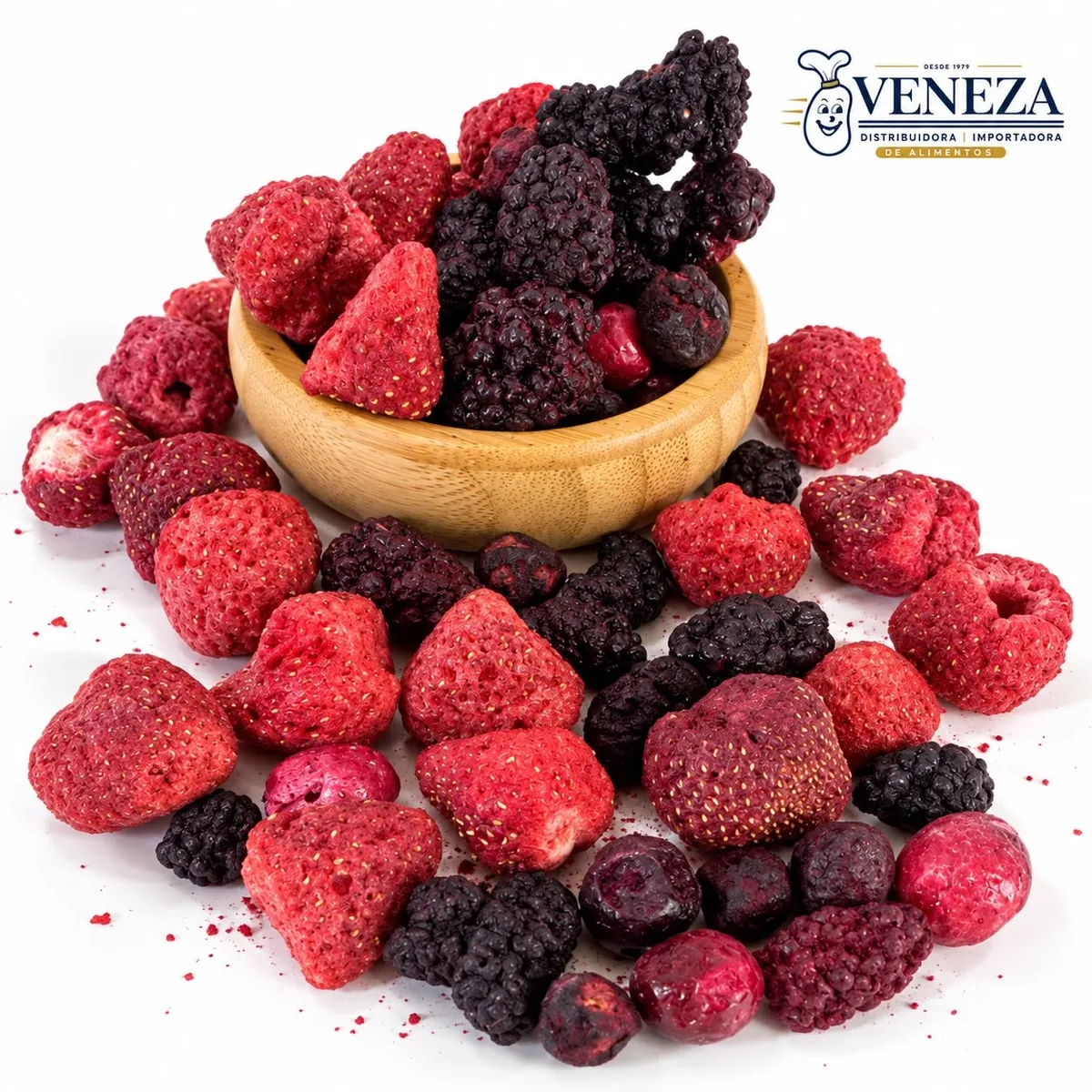 MIX FRUTAS VERMELHAS CHIPS 5KG - CAIXA