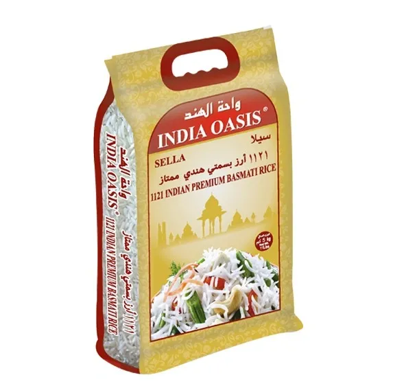 Arroz Indiano Basmati Parborizado - 1 kg - Pacote