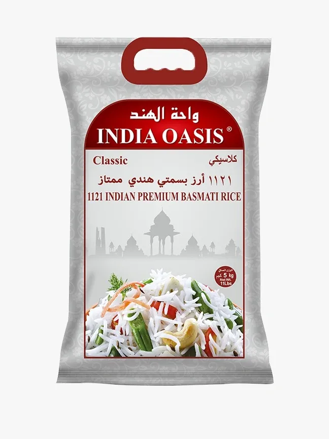 Arroz Indiano Basmati Tradicional - 1 kg - Pacote