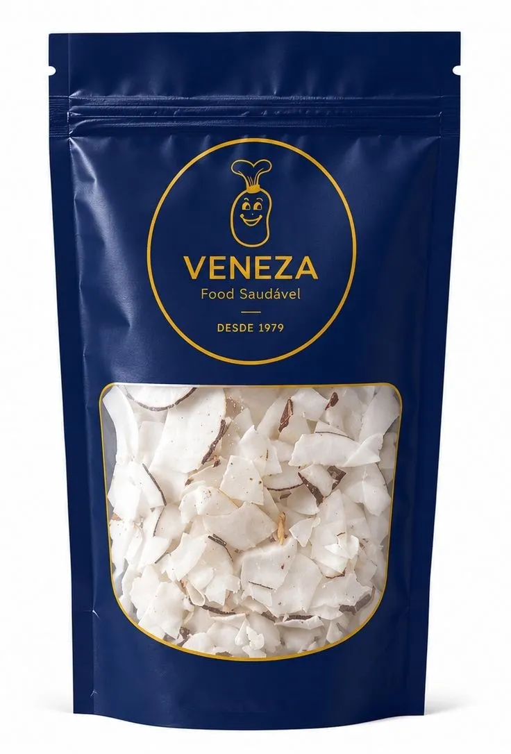 Coco chips (Veneza Food Saudável) 10x100gr - Caixa