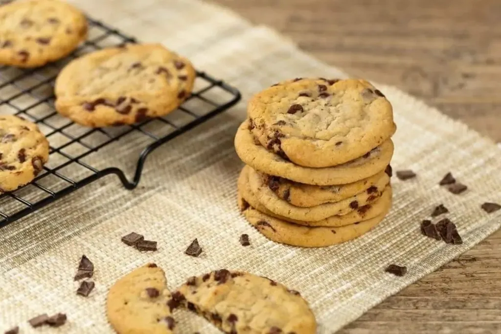 Cookies Baunilha c/Chocolate 1kg - Pacote