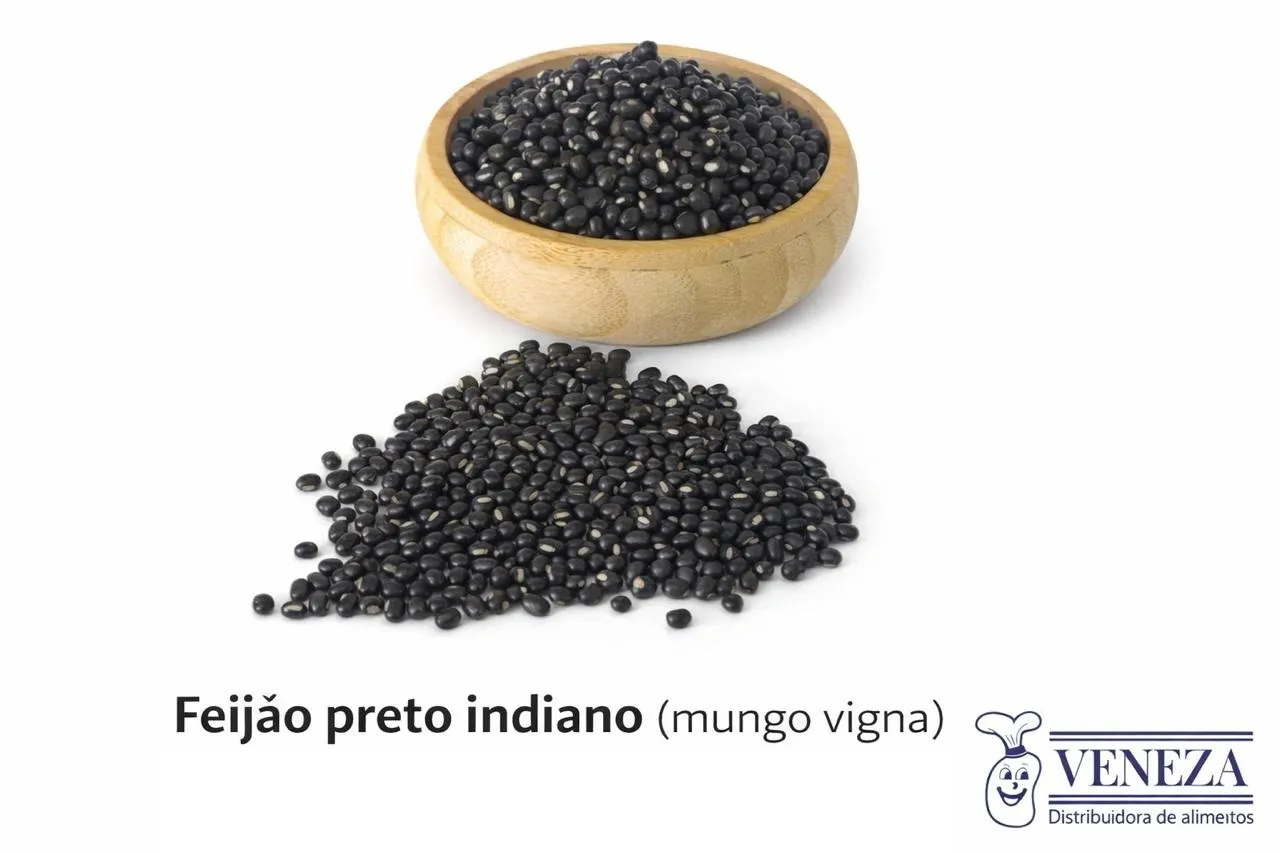 FEIJÃO PRETO INDIANO - 25KG -SACO