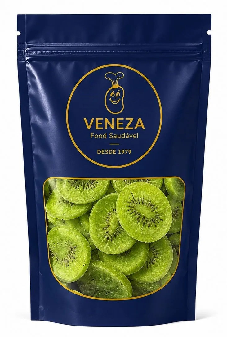 Kiwi Chips ( Veneza Food Saudável ) 10x100 gramas - Caixa